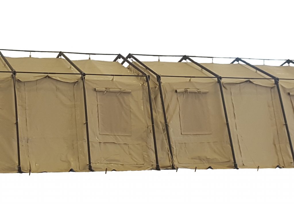 CAMSS 18TAC Rapid Deployment Military Shelter - Connected Cover to Cover