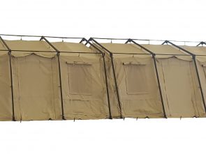 CAMSS 18TAC Rapid Deployment Military Shelter - Connected Cover to Cover