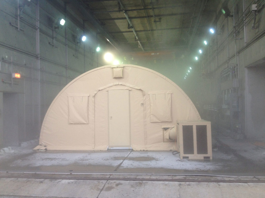 CAMSS - Cold Testing a Military Shelter System