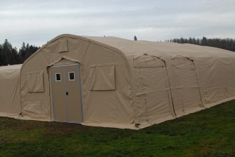 CAMSS 20EX Medical Military Shelter with Extension and Vestibule