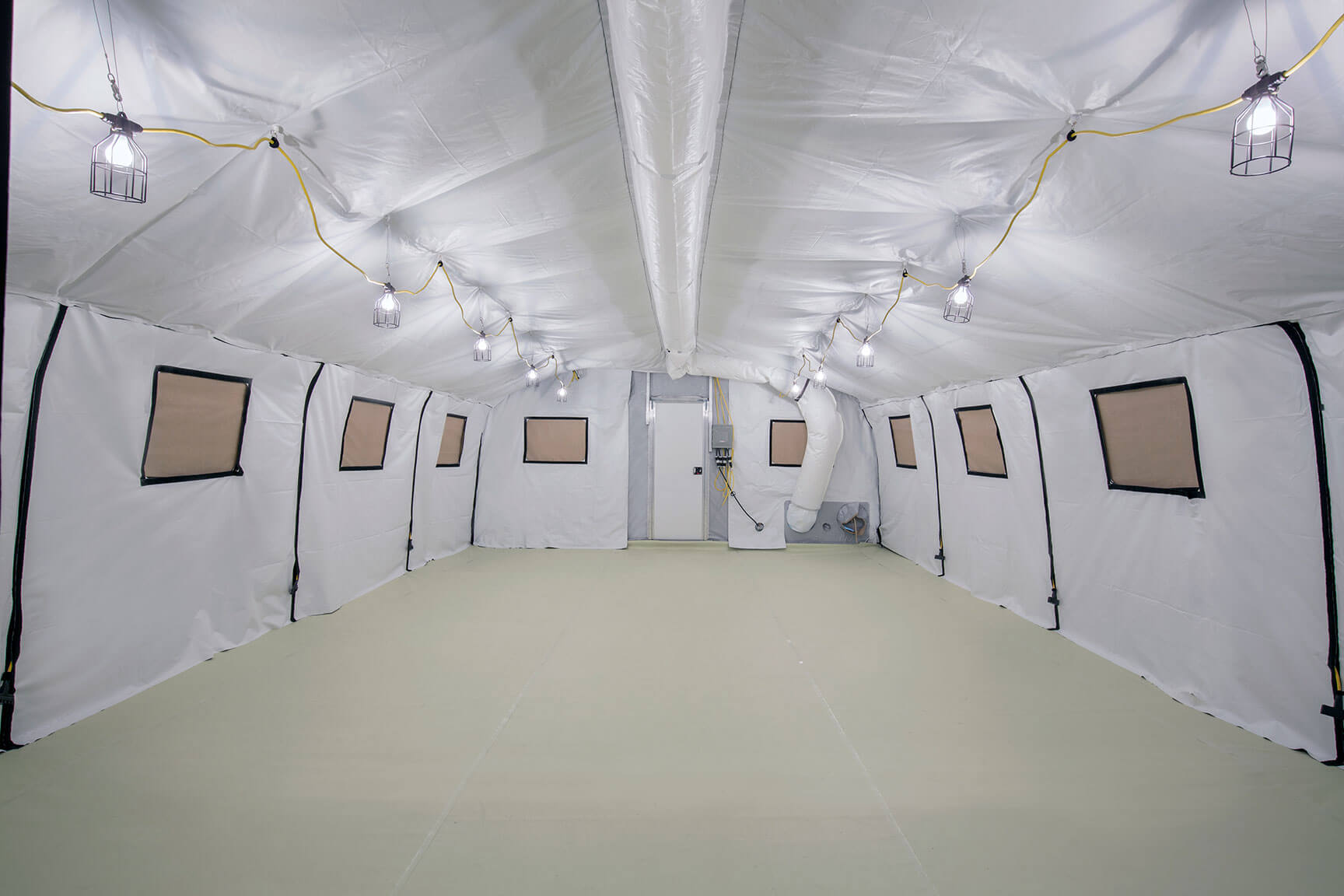 CAMSS 20EX Military Shelter Interior