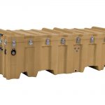 CAMSS Military Shelter Tan Storage Crate