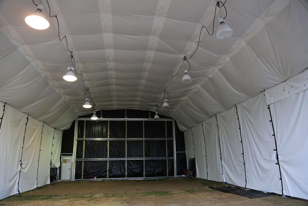 CAMSS 40EX Maintenance Military Shelter Interior