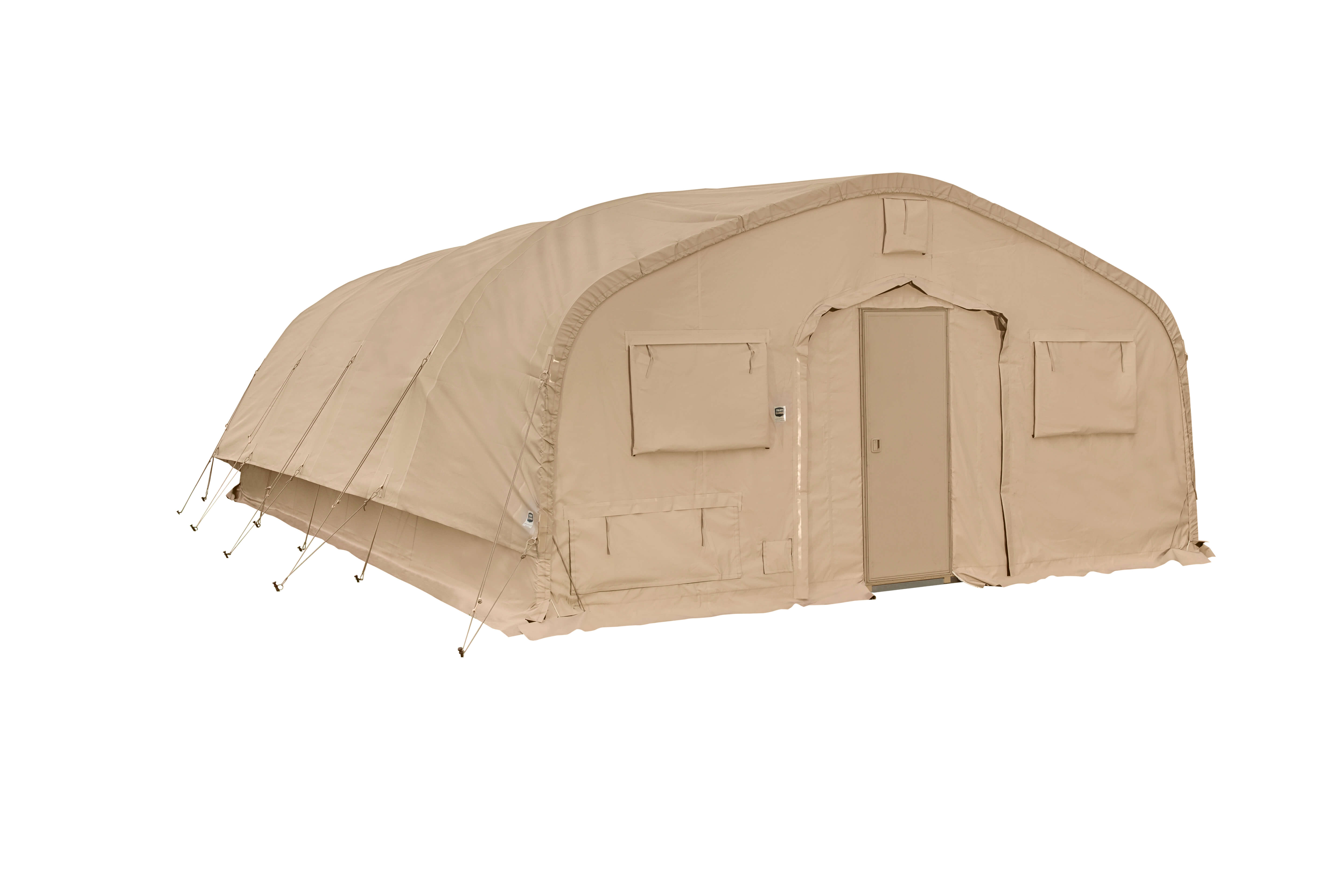 CAMSS Tan A1 20EX Military Shelter with SolarFly