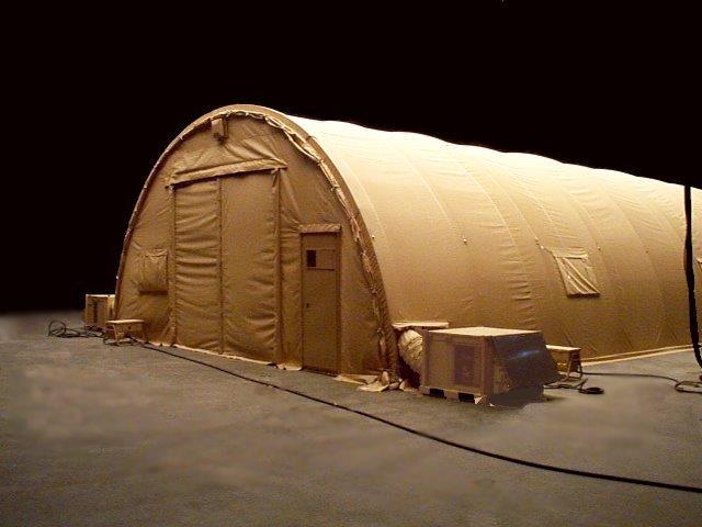CAMSS 30 Military Shelter - Testing UV Heat