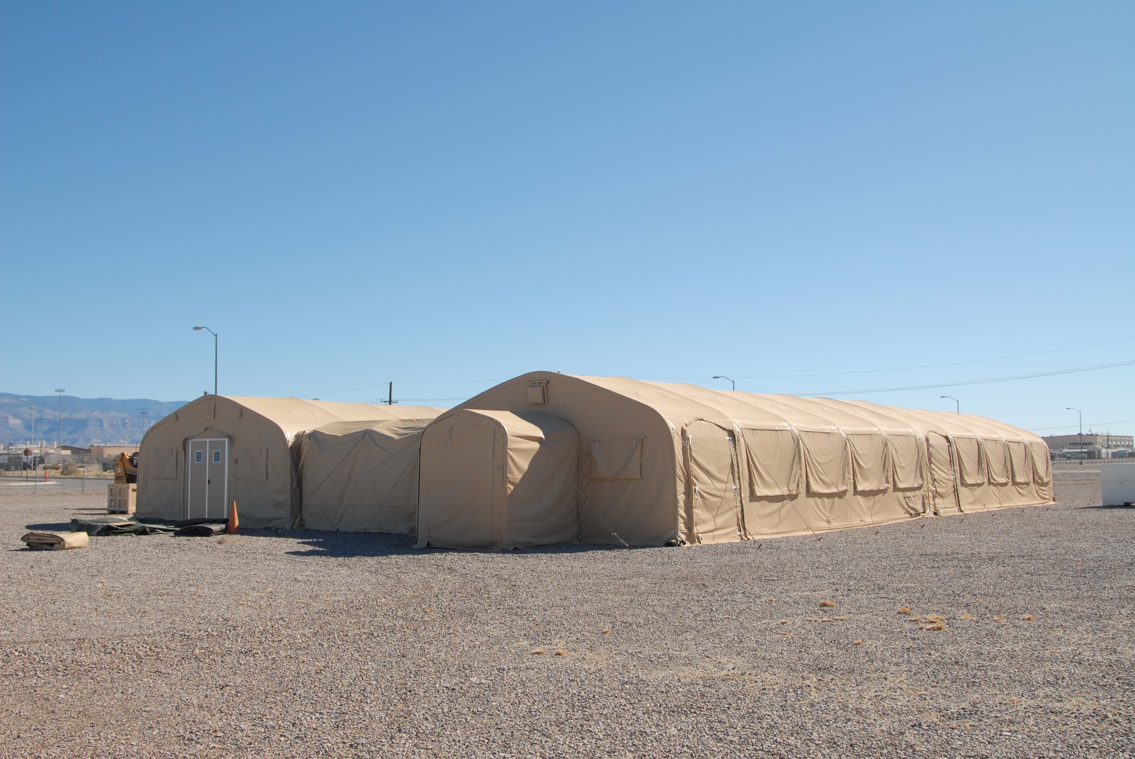 CAMSS Military Shelter Camp Complex - Exterior View