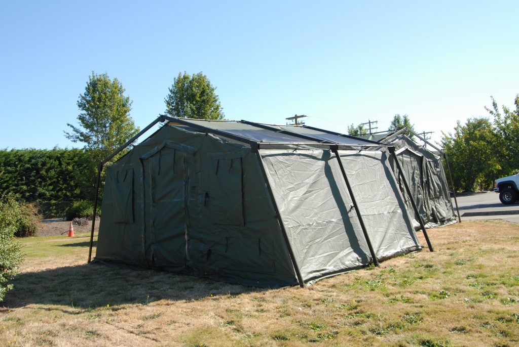 CAMSS 20TAC13 Rapid Deployment Military Shelter Exterior