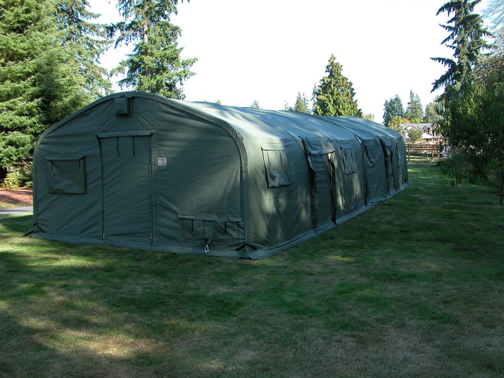 CAMSS Green 18EX Double Long Military Shelter