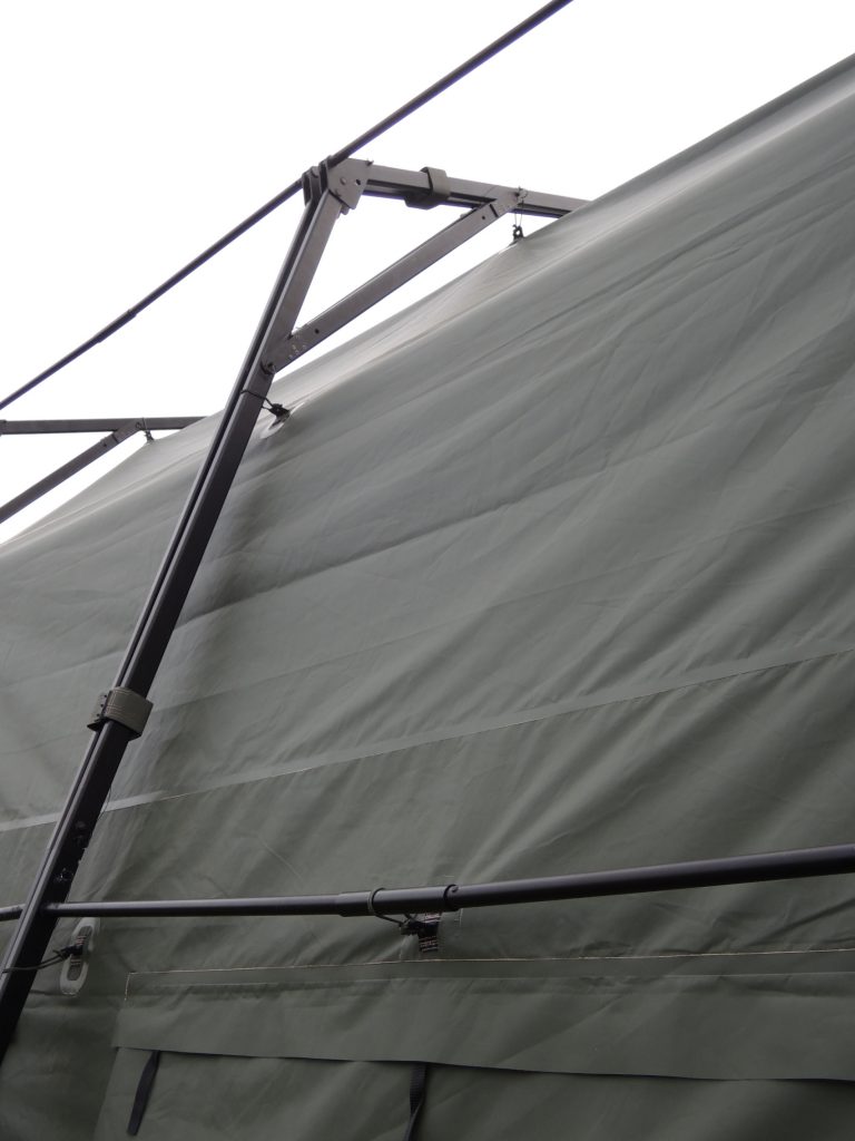 CAMSS TAC LME Rapid Deployment Military Shelter Frame - Close-Up