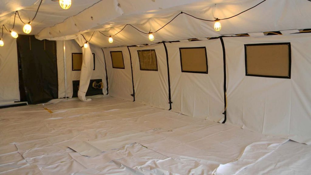 CAMSS 18EX Military Shelter Interior