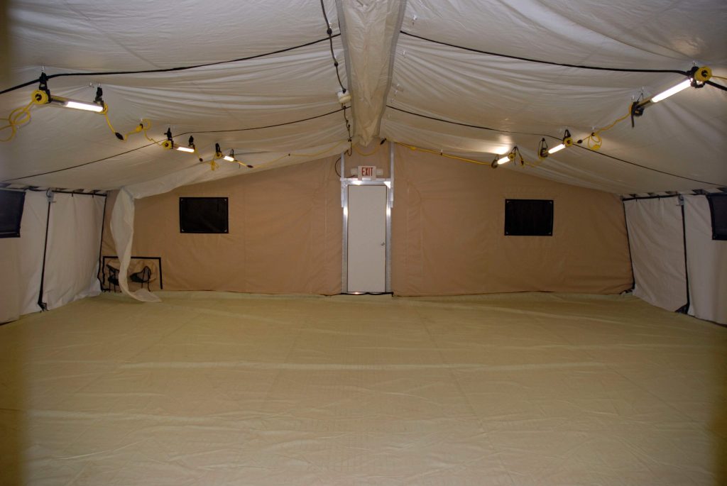 CAMSS 35EX Military Shelter Interior