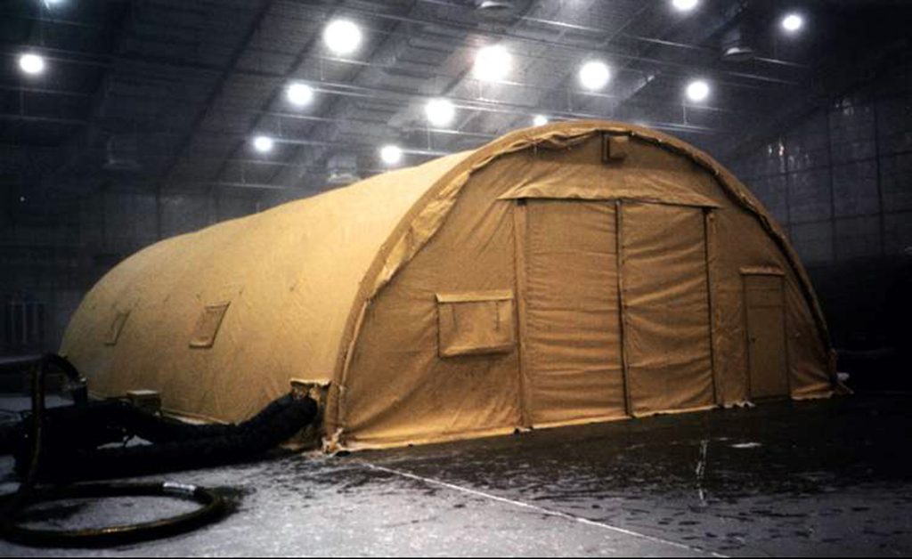 CAMSS30 Military Shelter Enduring Cold Testing