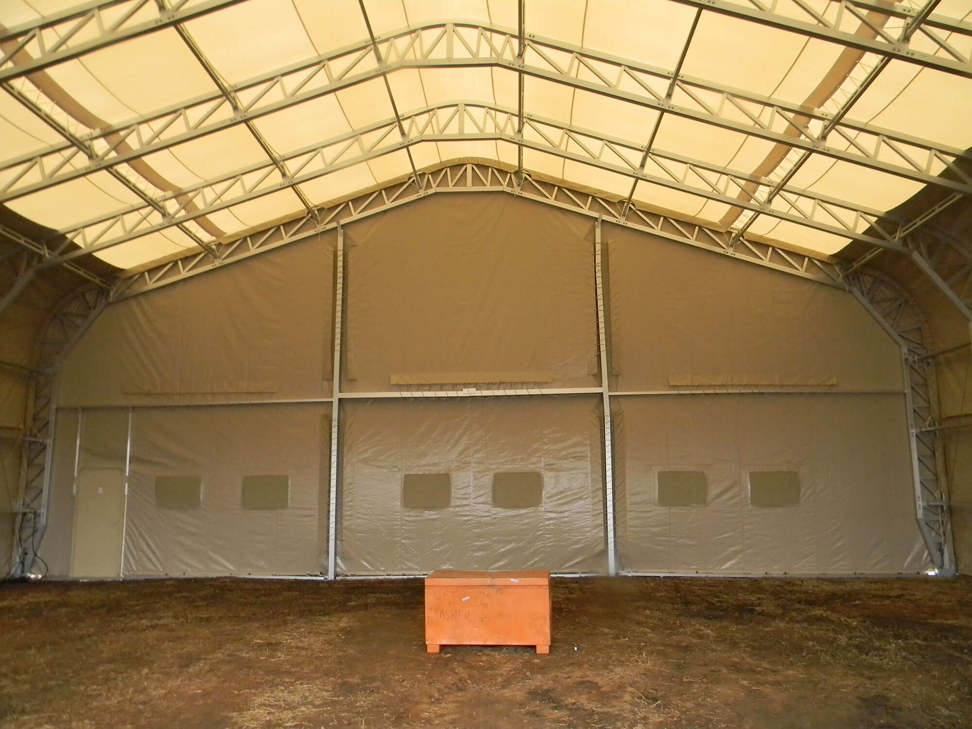 CAMSS 60EX Military Shelter Interior