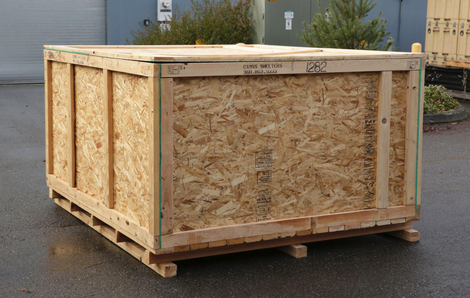 Standard Medium Wood Crate