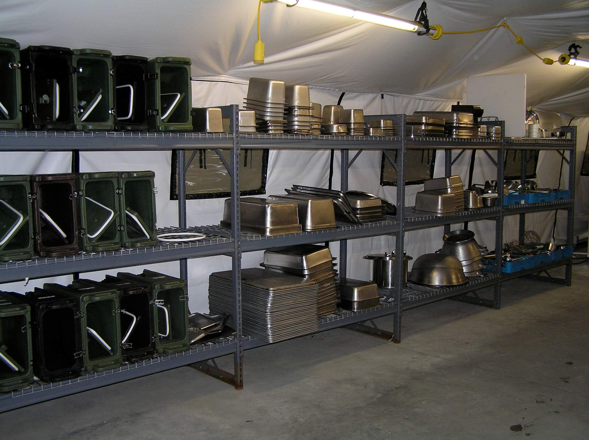 CAMSS CDK Military Shelter Kitchen Storage