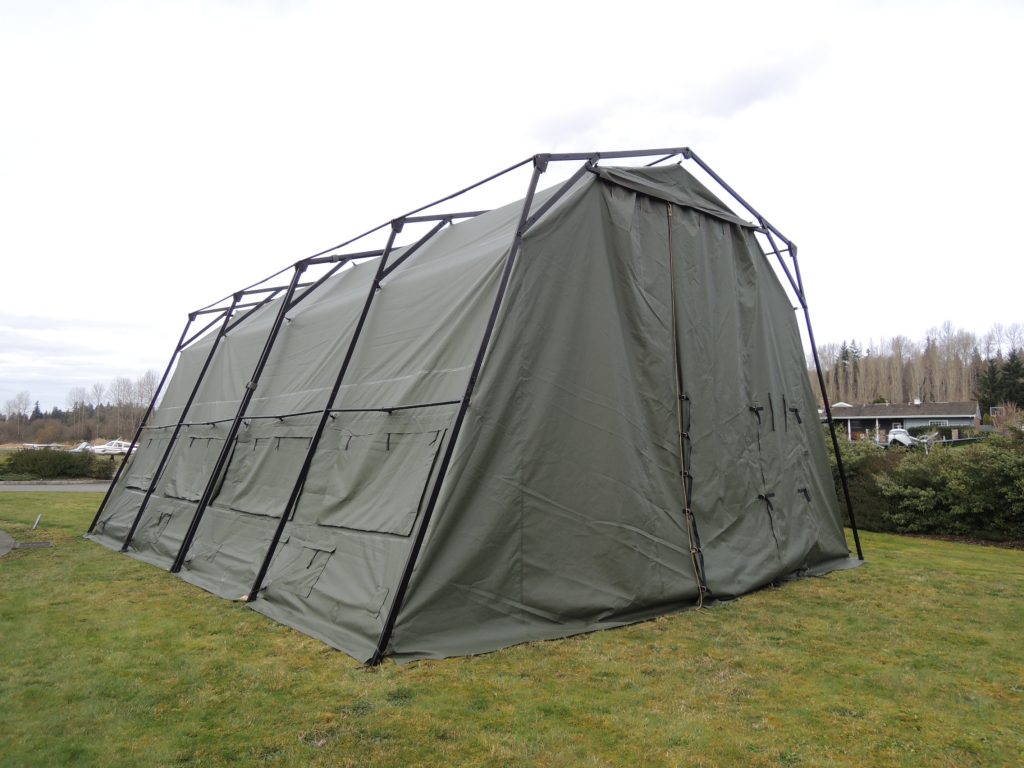 CAMSS TAC LME Rapid Deployment Military Shelter - Exterior View