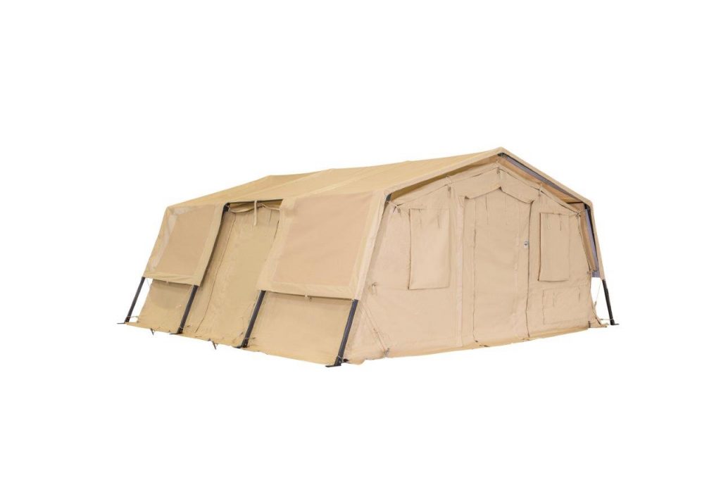 CAMSS: Tan CAMSS 20TAC20 Rapid Deployment Military Shelter System with Thermacam Fly