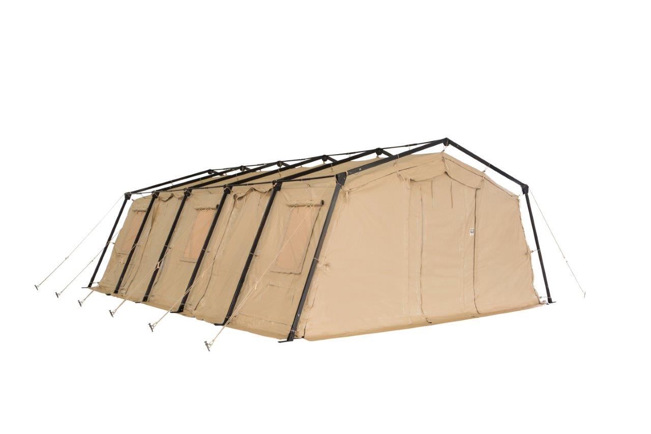 CAMSS: Tan CAMSS 18TAC25 Rapid Deployment Military Shelter System