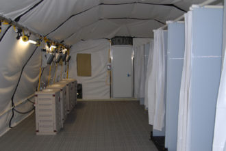 CAMSS 20Q Military Shelter - Lavatory/Shower/Latrine