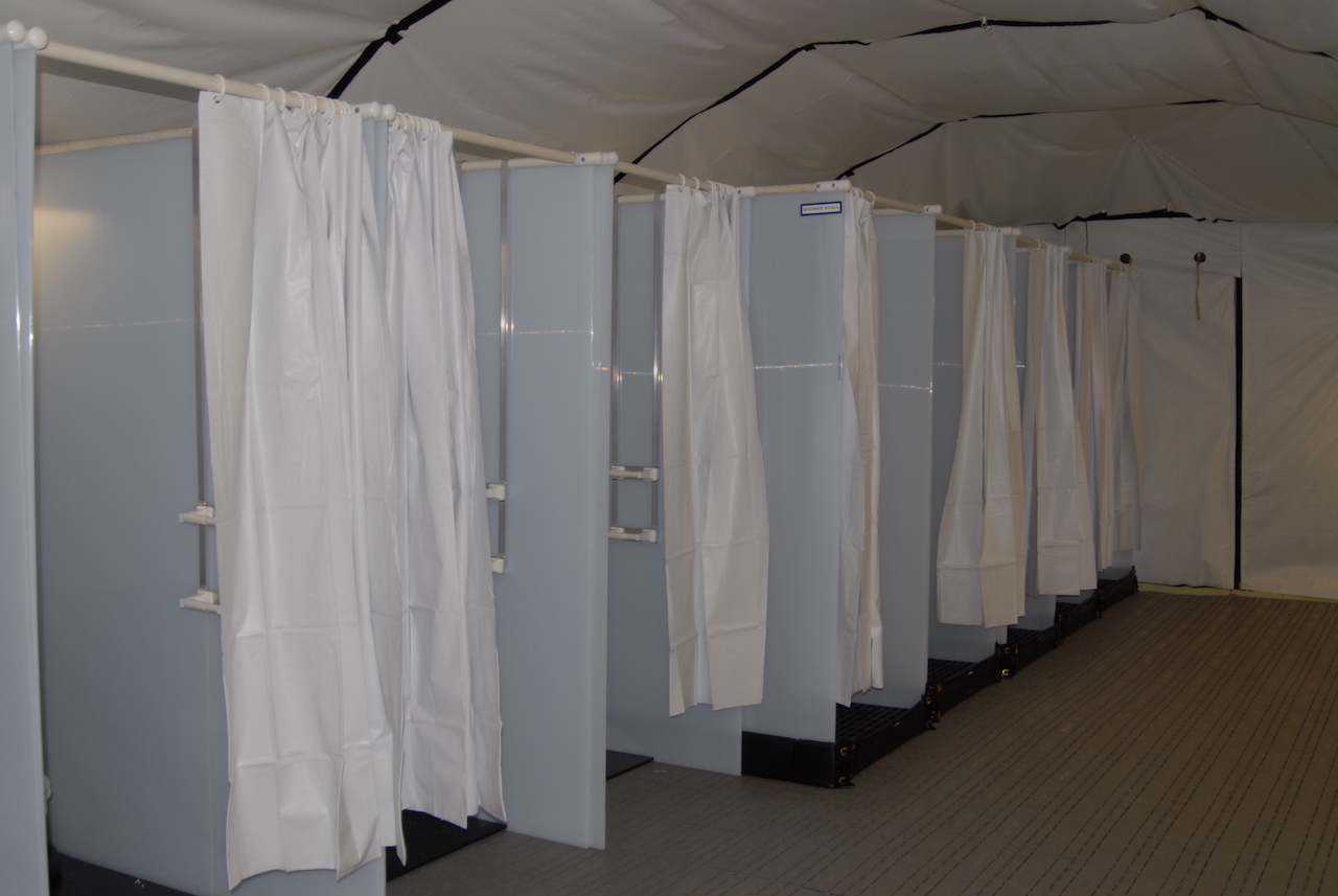 CAMSS Military Shelter Lavatory Showers