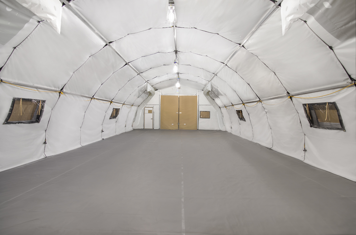 CAMSS30 Military Shelter with Metal Halide Lights and Standard Floor