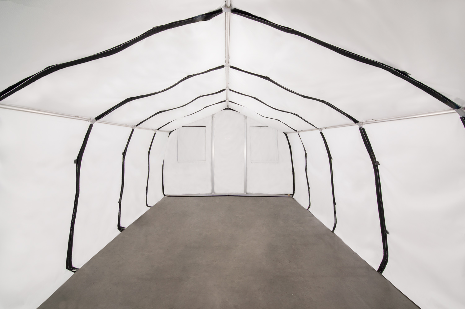 CAMSS 12EX20 Military Shelter Interior With Liner